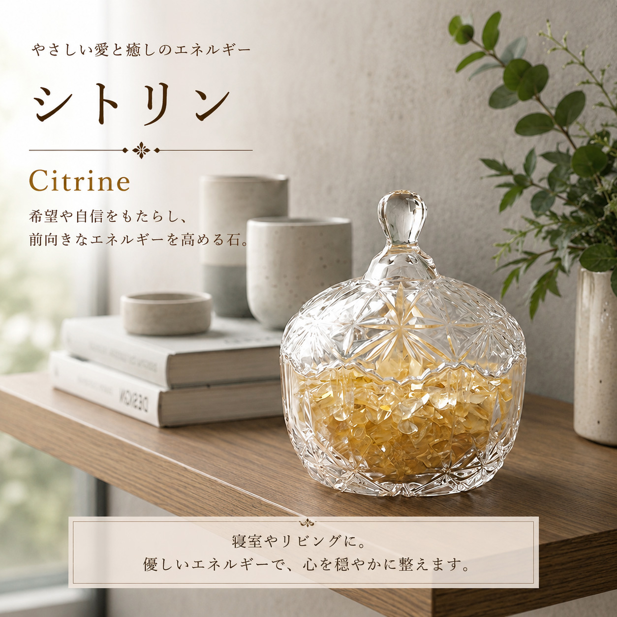 シトリンのキャニスターセット