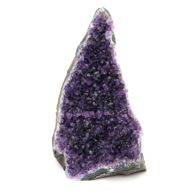 アメジスト クラスター 底切り AAA+ 紫水晶 置き物 原石 385g ウルグアイ産 天然石 1点物 2月 誕生石