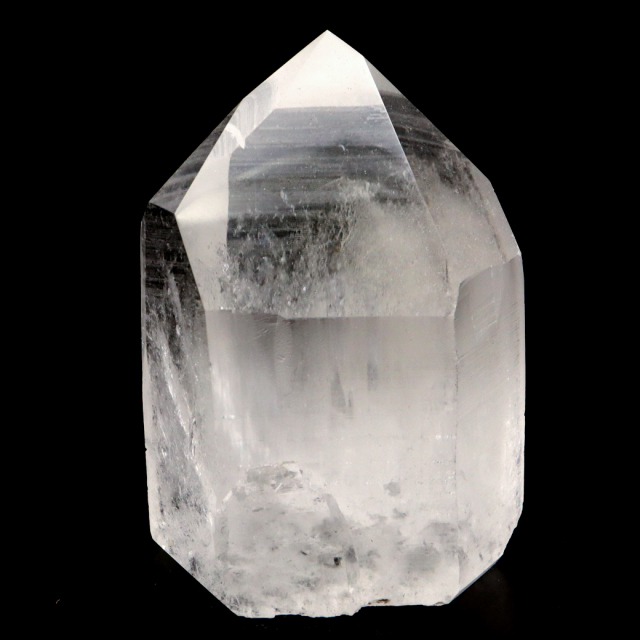 レムリアンシード 水晶 六角柱 ポイント 一部面残し 研磨磨き 624g 1点