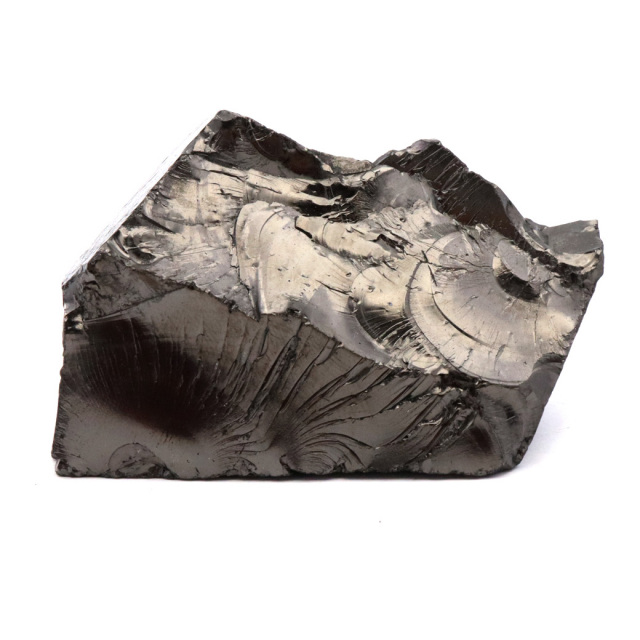 エリートシュンガイト 原石 ロシア カレリア共和国シュンガ 天然石 1点物 パワーストーン Shungite シュンガ石