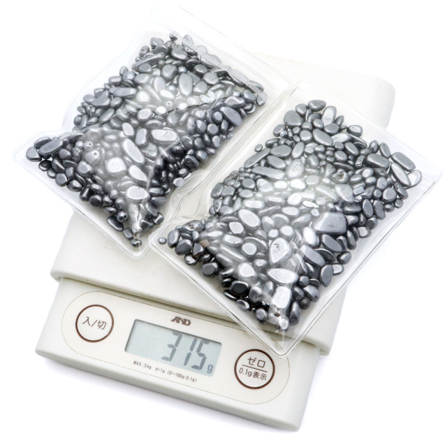 テラヘルツ鉱石 さざれ石 サイズ大 300g 高純度 ポリッシュ研磨